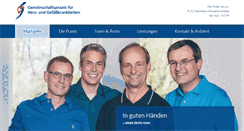 Desktop Screenshot of kardiologie-angiologie-mannheim.de
